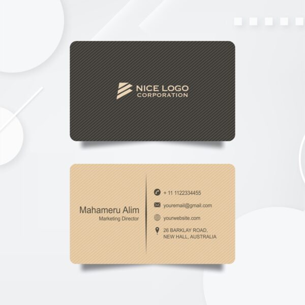 Visiting Cards – Rounded Corner Spot UV
