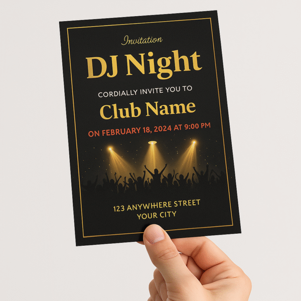 Party Invitation Cards – Premium Custom Invitations