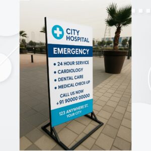 IRON STANDY 5 Iron Standee Size-3x6 ft.