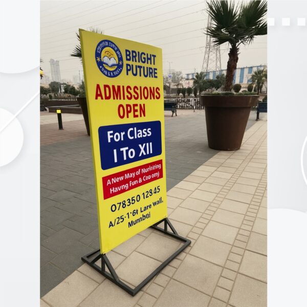 Iron Standee Size-3x6 ft.