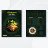 Restaurant Menu Card – Premium Custom Printed Menus