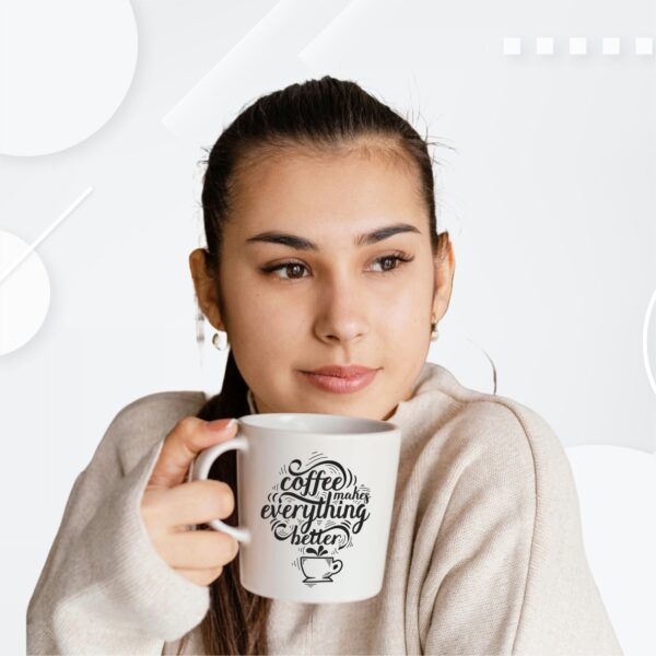 MUG 1 Simple White Mugs – Classic, Durable & Perfect for Everyday Use