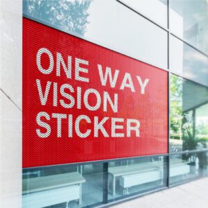 Premium One Way Vision Perforated Vinyl
