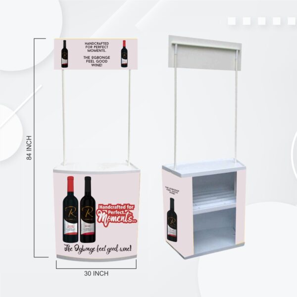 Promo Table / Promotional Display Counter (2.5x6 ft.)