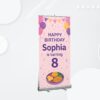ROLL UP STANDEE Roll Up Standee – Premium Portable Display Stand (2.5x6 ft.)