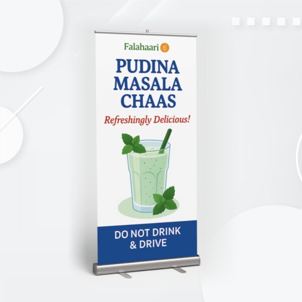 ROLL UP STANDEE 4 Roll Up Standee – Premium Portable Display Stand (2.5x6 ft.)