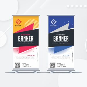 STANDY 1 Roll Up Standee – Premium Portable Display Stand (3X6 ft.)