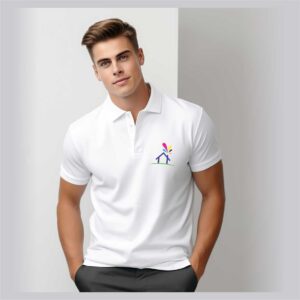 TSHIRT 10 Polo Matty T-Shirt – Classic, Durable & Perfect for Daily Wear (WHITE)