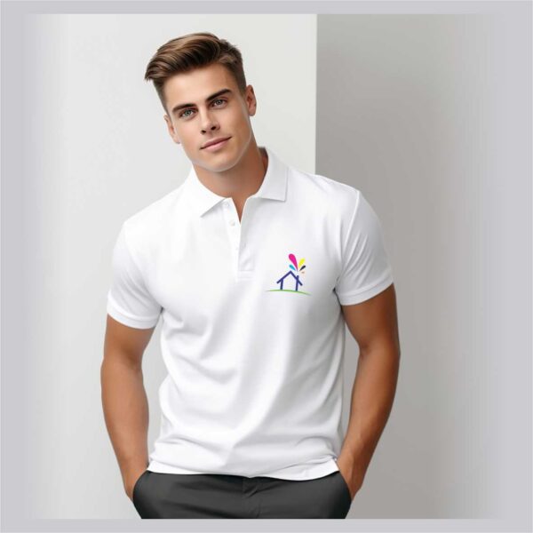 Polo Matty T-Shirt – Classic, Durable & Perfect for Daily Wear (WHITE)