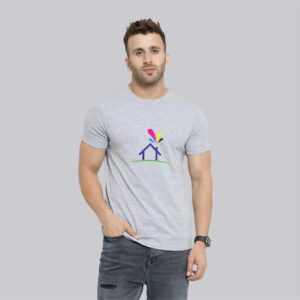 T-shirt Round Neck Dry Fit (GREY)