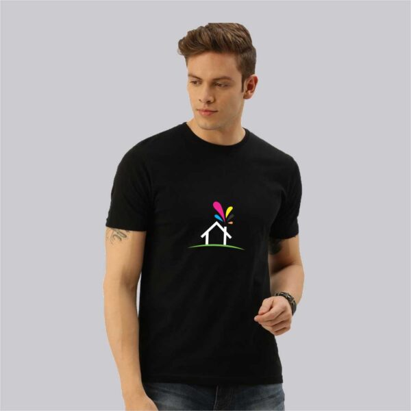 T-shirt Round Neck Dry Fit (BLACK)