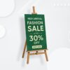 easel stand 2 5ft. Easel Stand+2X3 ft. Vinyle Sunboard