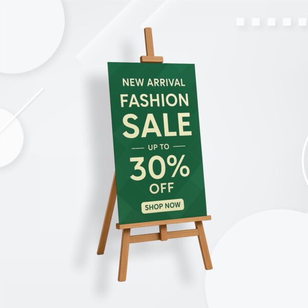 easel stand 2 5ft. Easel Stand+2X3 ft. Vinyle Sunboard