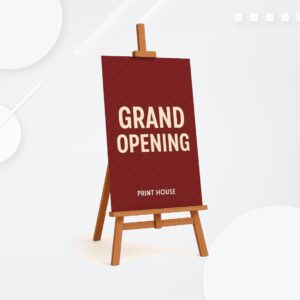 5ft. Easel Stand+2X4 ft. Vinyle Sunboard