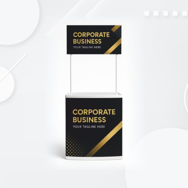 Promo Table / Promotional Display Counter (2.5x6 ft.)