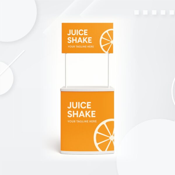 Promo Table / Promotional Display Counter (2.5x6 ft.)