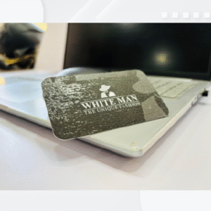 Velvet UV Die Cut Visiting Cards  (Qty-1000)